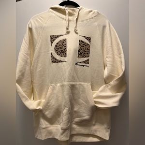 Champion leopard sweat shirt hoodie